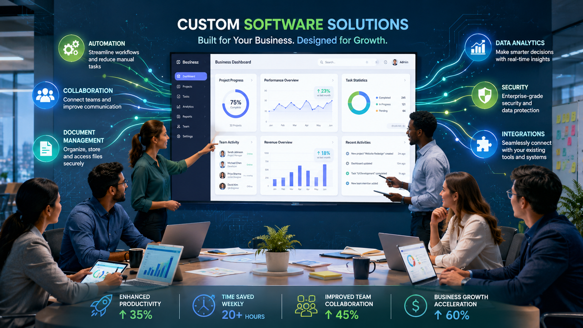 Unlock Efficiency: Custom Software Solutions for Businesses