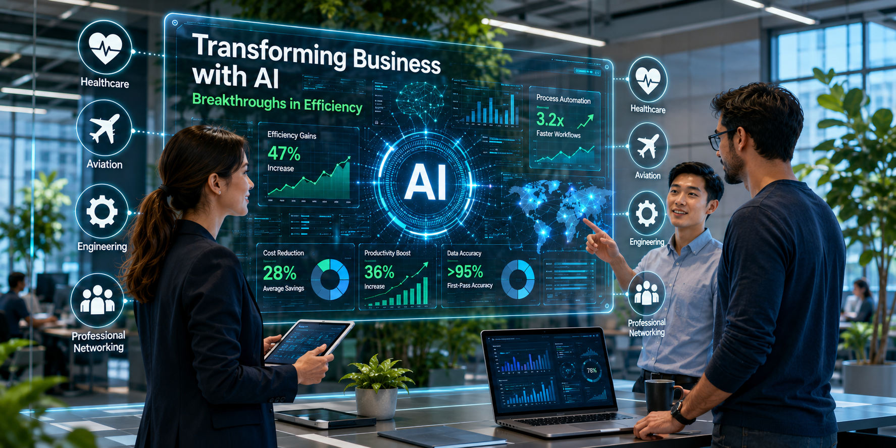 Transforming Business with AI: Breakthroughs in Efficiency