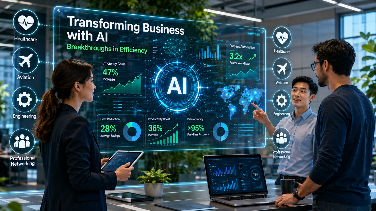 Transforming Business with AI: Breakthroughs in Efficiency