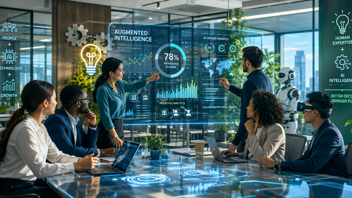 The Value of Augmented Intelligence: Empowering People with Smarter Business Solutions