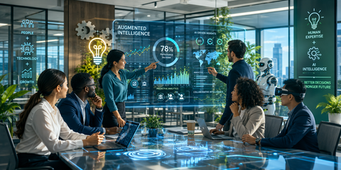 The Value of Augmented Intelligence: Empowering People with Smarter Business Solutions