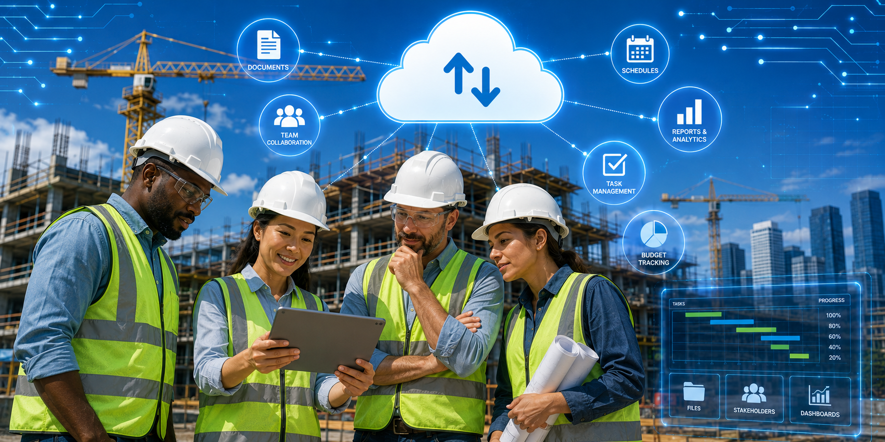 Why Cloud-Based Construction Management Software Is Essential for Modern Construction Companies