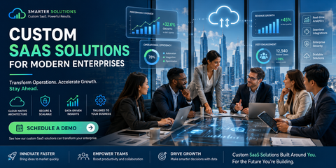 ⚙️Custom SaaS Solutions for Modern Enterprises
