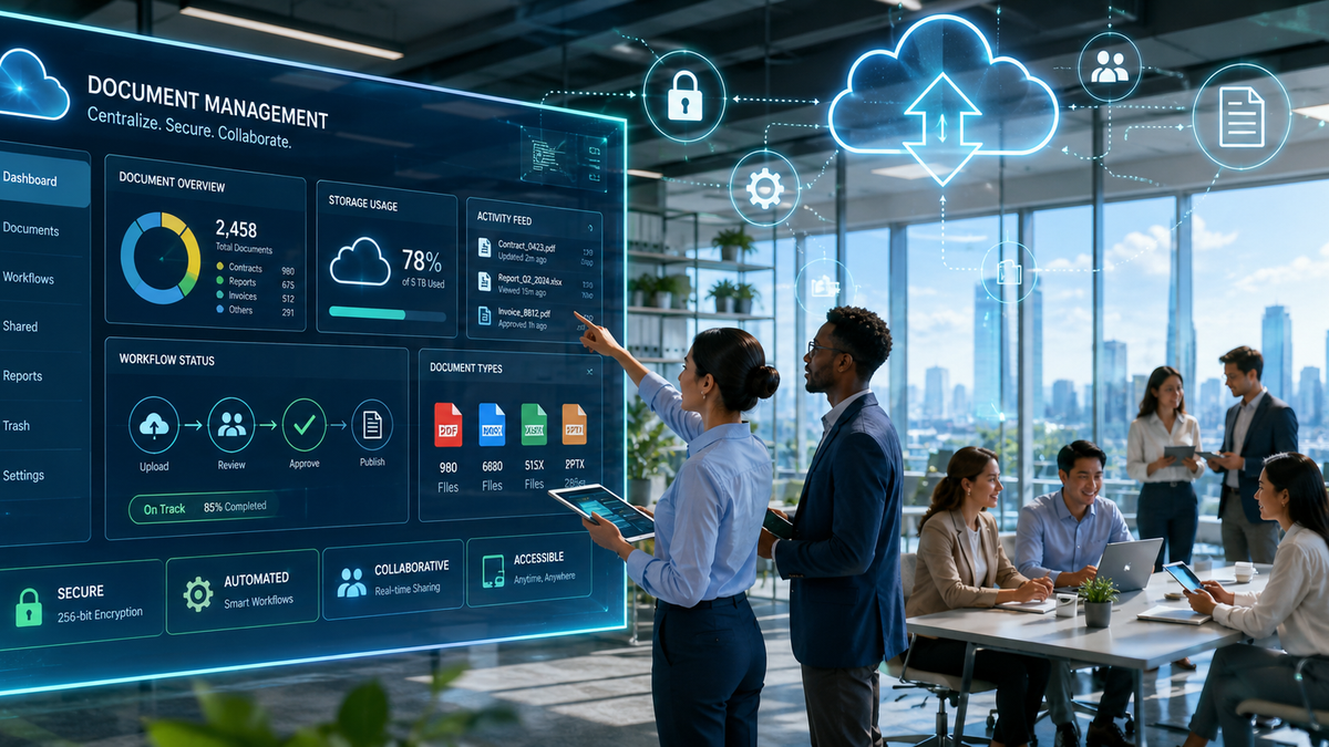 GLXY Document Management Software | Secure Cloud-Based Document Solutions for Modern Organizations