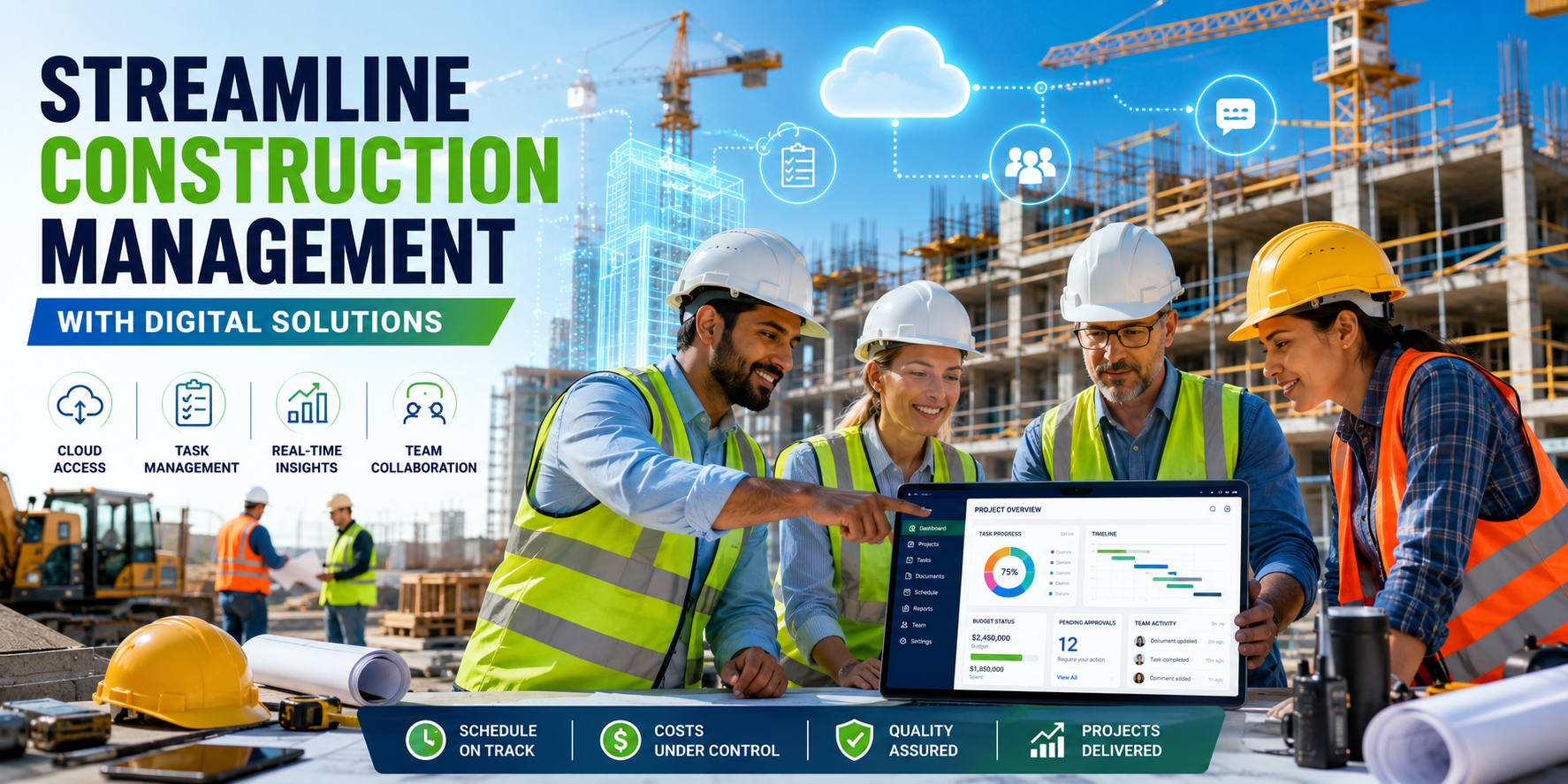 Streamline Construction Management with Digital Solutions