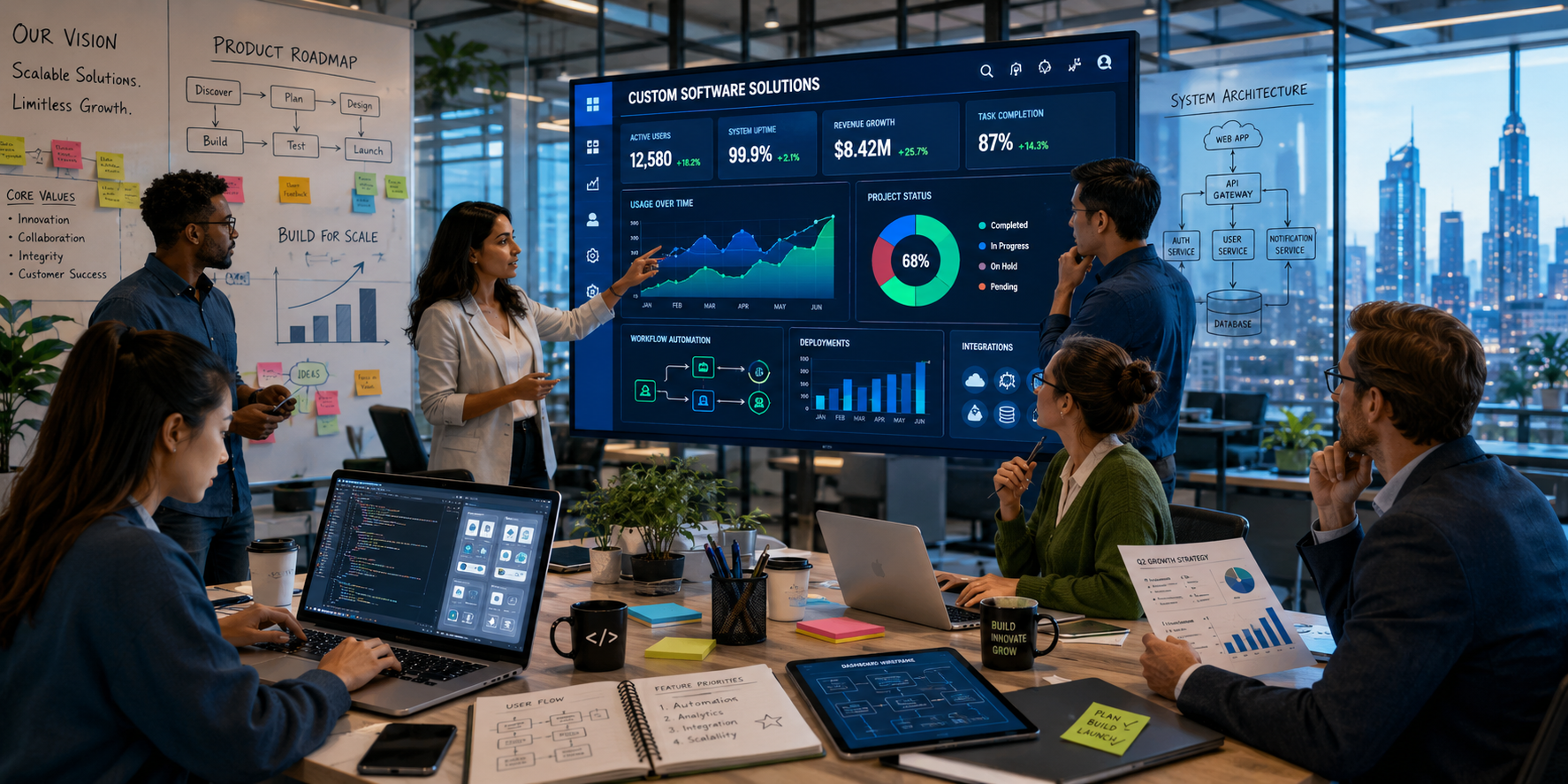 GLXY Software Solutions: Custom Software Solutions for Scalable Business Growth