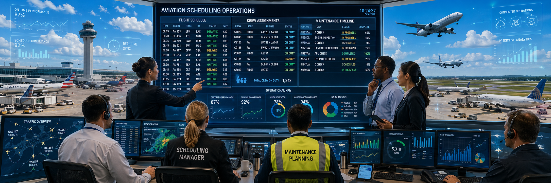 Mastering Aviation Scheduling: Overcoming Key Challenges