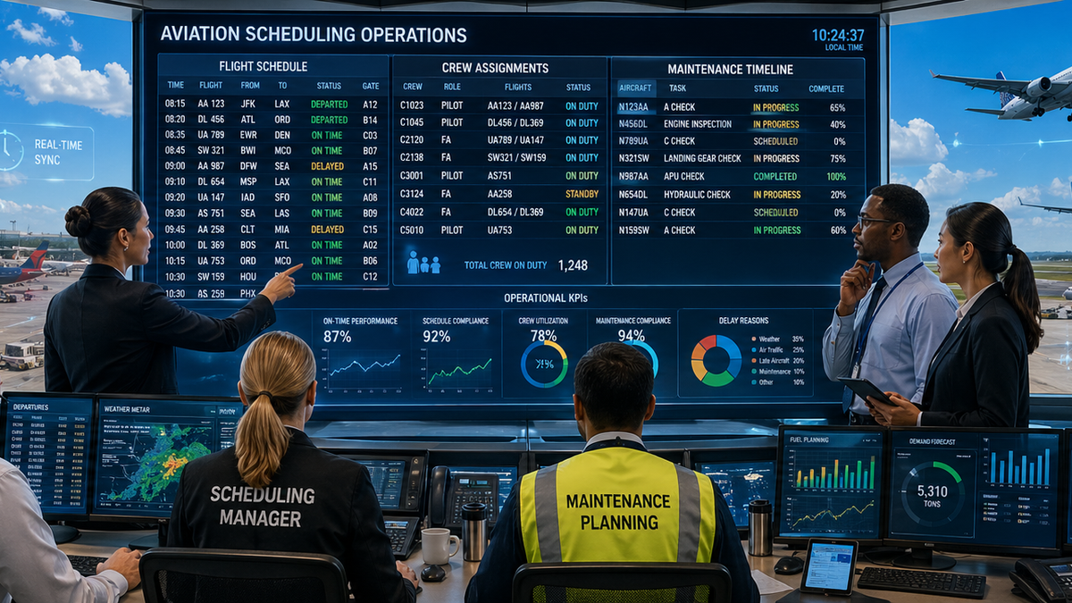Mastering Aviation Scheduling: Overcoming Key Challenges