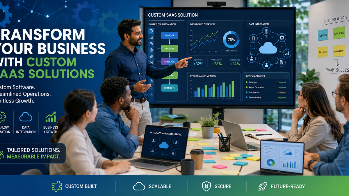 Transform Your Business with Custom SaaS Solutions