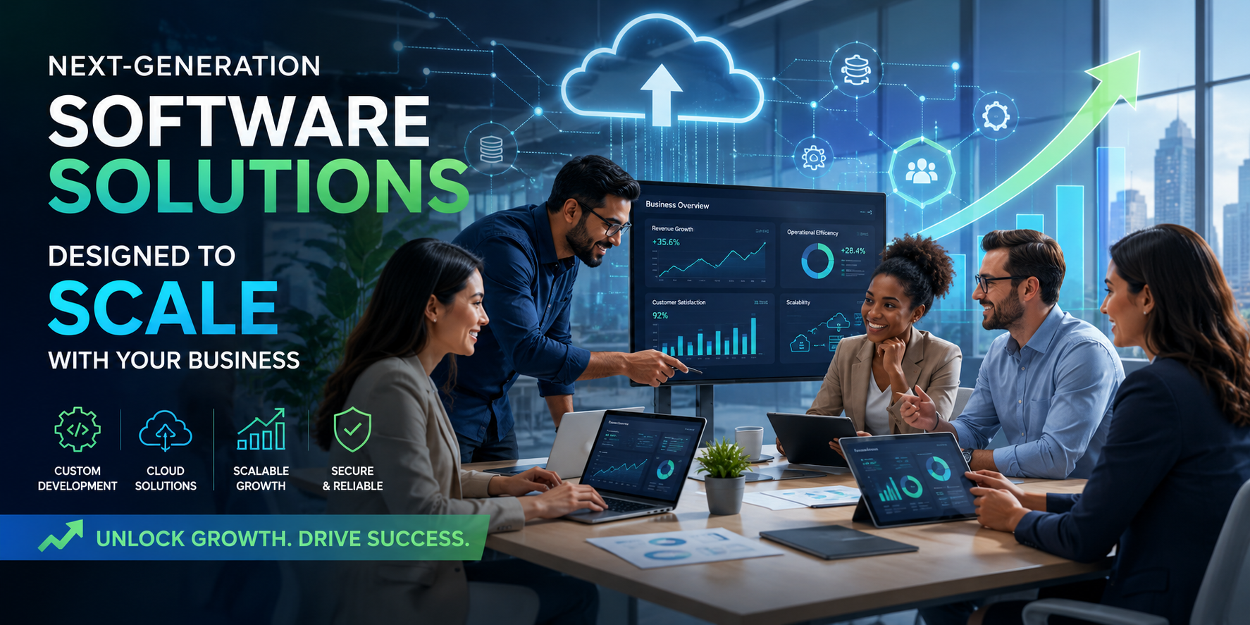Next-Generation Software Solutions Designed to Scale with Your Business