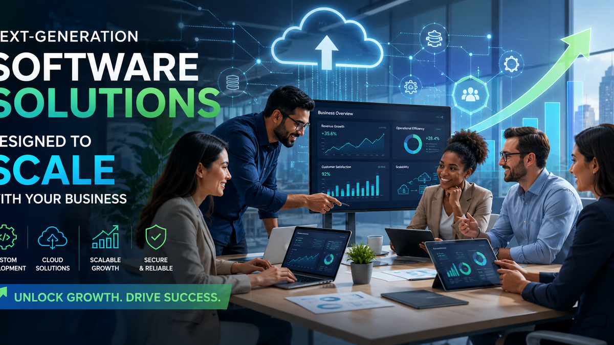 Next-Generation Software Solutions Designed to Scale with Your Business