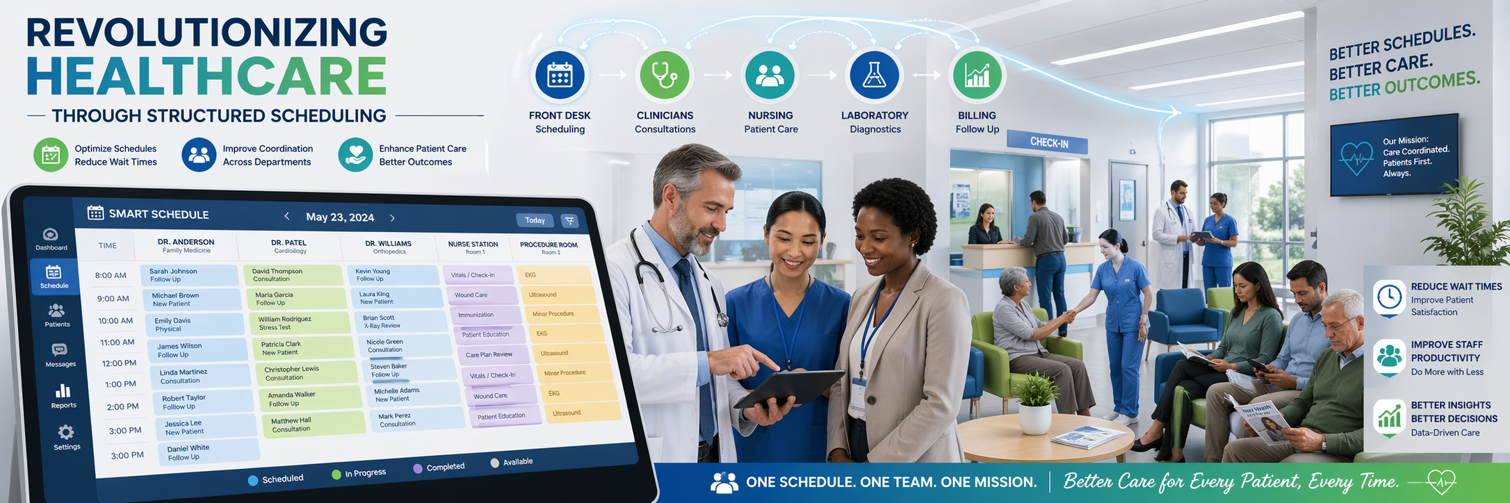 Revolutionize Healthcare: Boost Efficiency with Structured Scheduling
