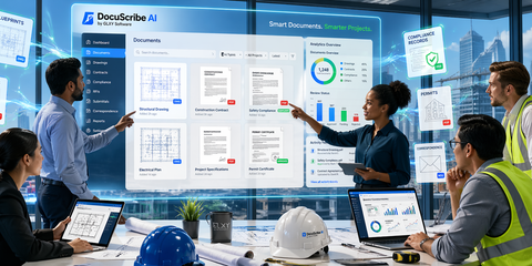 📋DocuScribe AI | Smart Document Cloud Management by GLXY Software