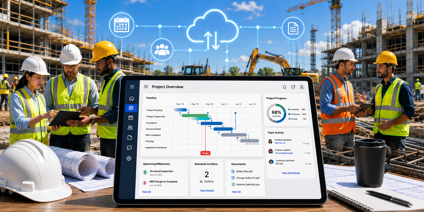 Improved Coordination and Smarter Scheduling: Why Construction Firms Trust Cloud-Based Solutions
