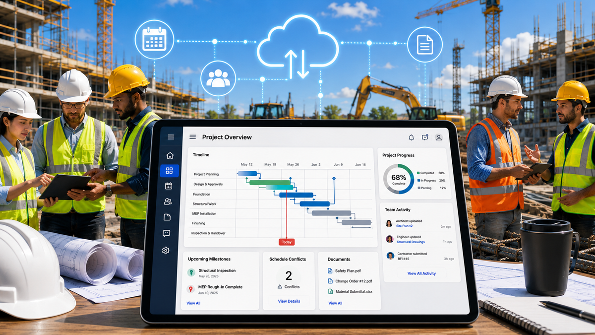 Improved Coordination and Smarter Scheduling: Why Construction Firms Trust Cloud-Based Solutions