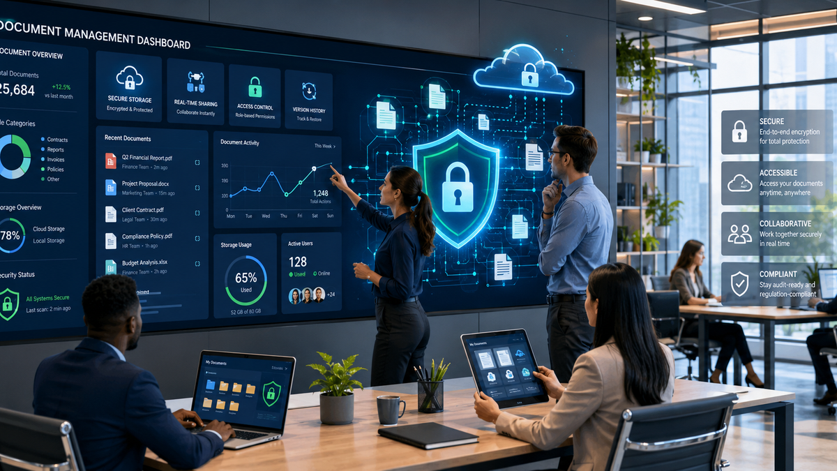 Secure Document Management for Organizations That Handle Critical Information