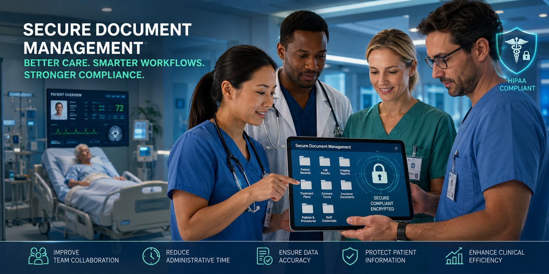 Secure Healthcare Document Management for Clinic Teams