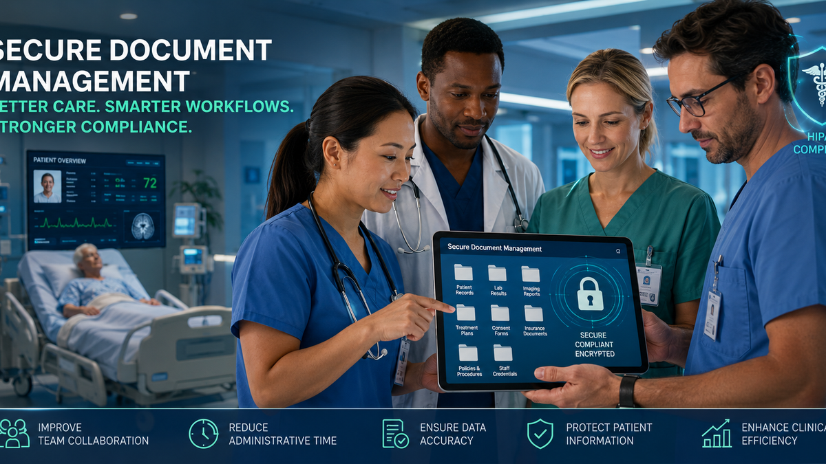 Secure Healthcare Document Management for Clinic Teams