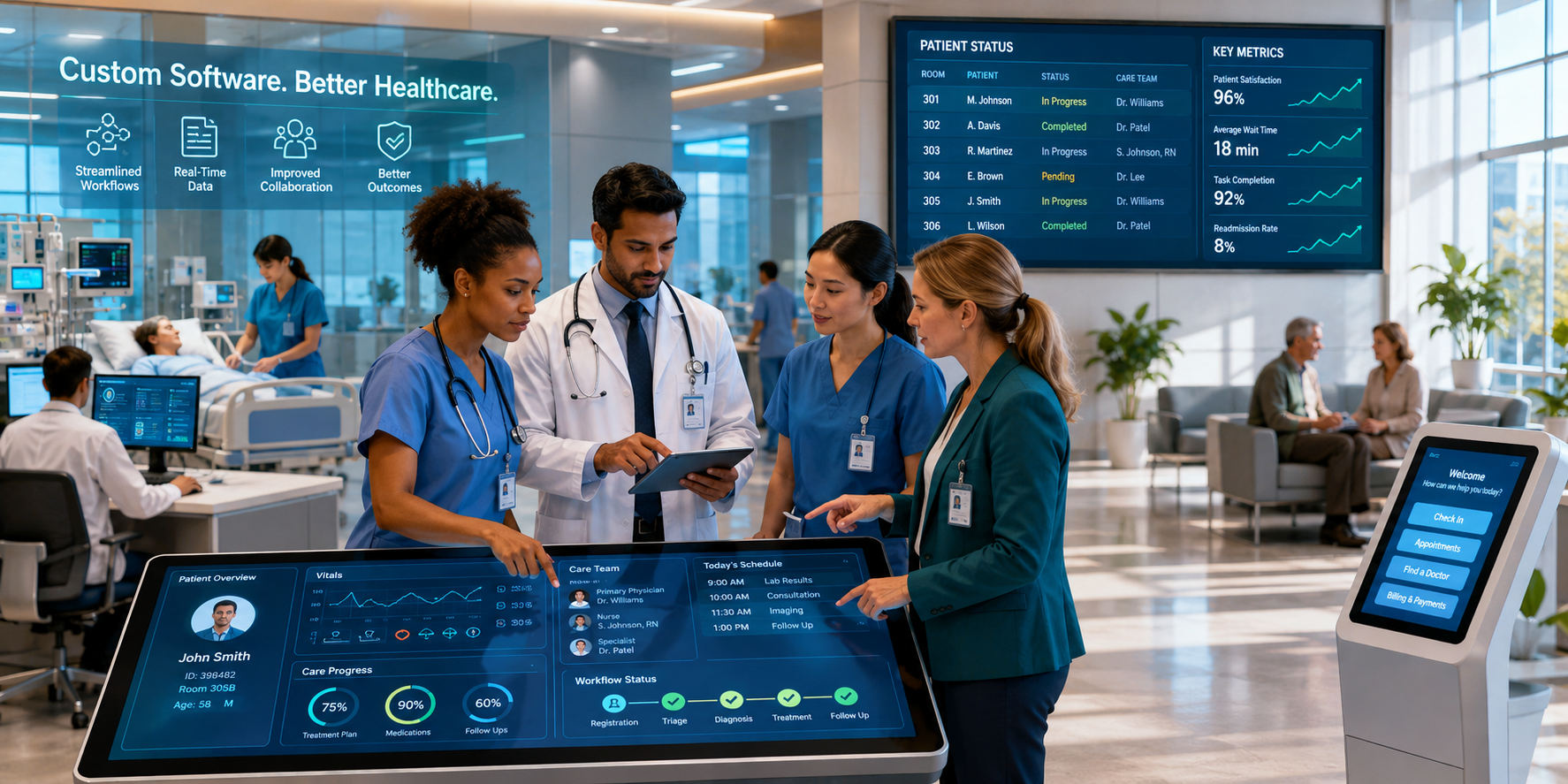 Transforming Healthcare with Custom Software Solutions | GLXY Software Solutions
