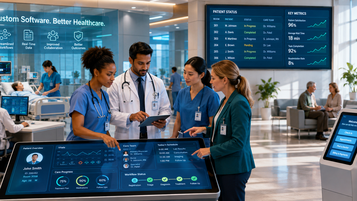 Transforming Healthcare with Custom Software Solutions | GLXY Software Solutions