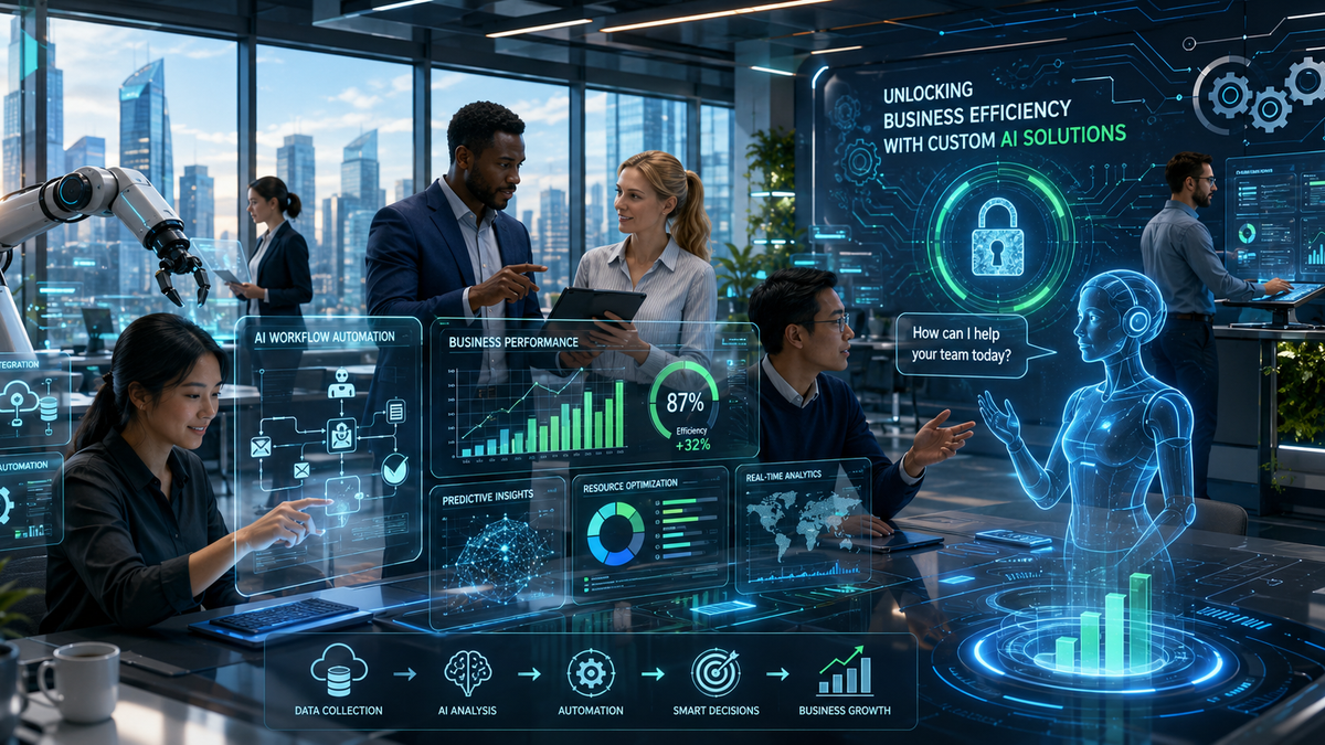 Unlocking Business Efficiency: Custom AI Solutions Explained