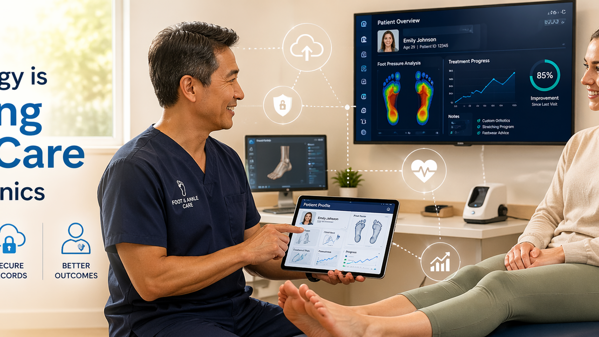 How Technology is Improving Patient Care in Podiatry Clinics
