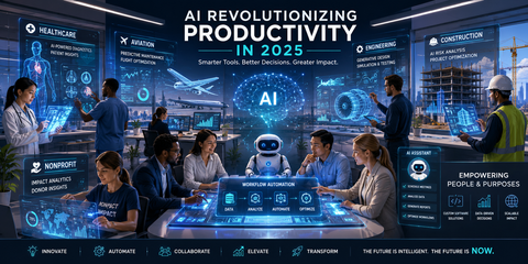 How AI is Revolutionizing Productivity in 2025