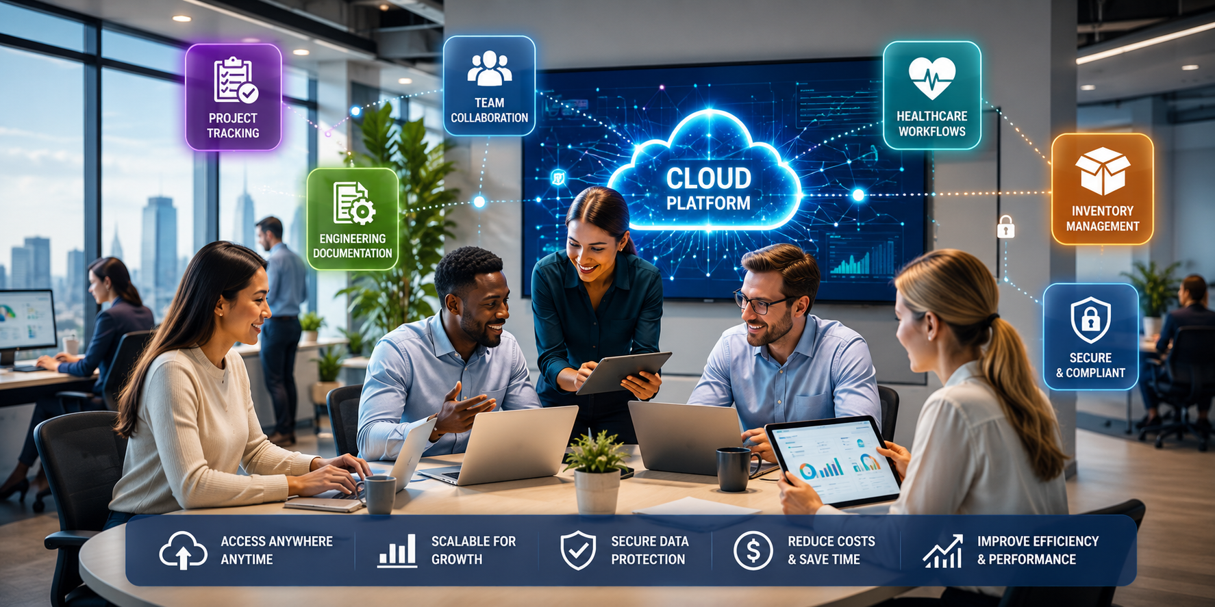 11 Benefits of a Cloud-Based Software Platform for Modern Businesses