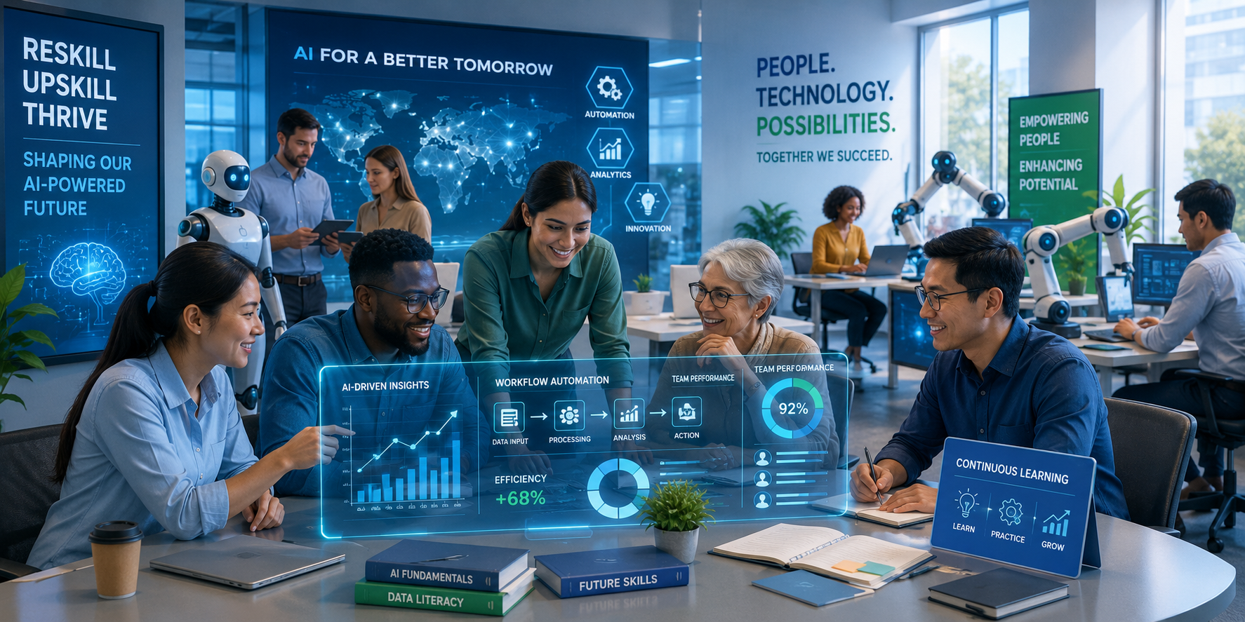 Embracing AI: Reskilling Teams for Future Work Success