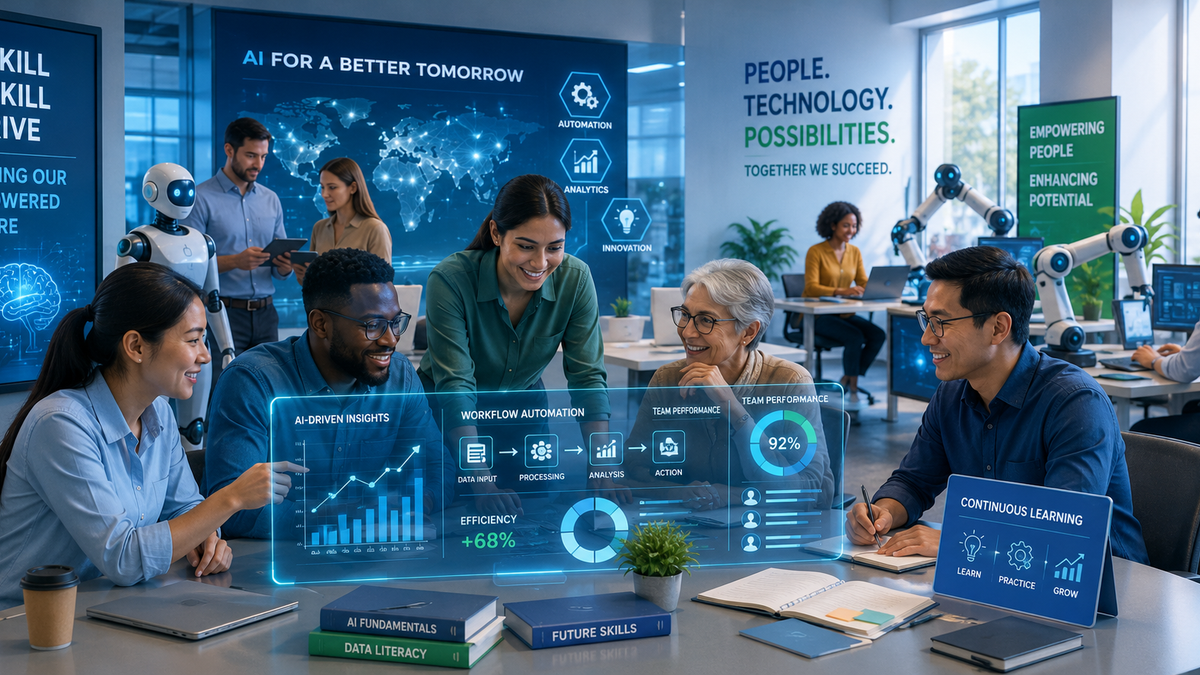 Embracing AI: Reskilling Teams for Future Work Success