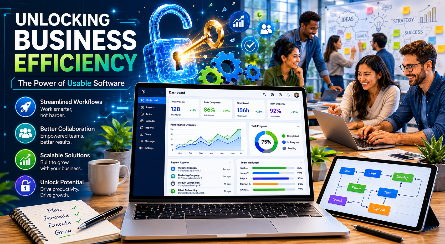 Unlocking Business Efficiency: The Power of Usable Software