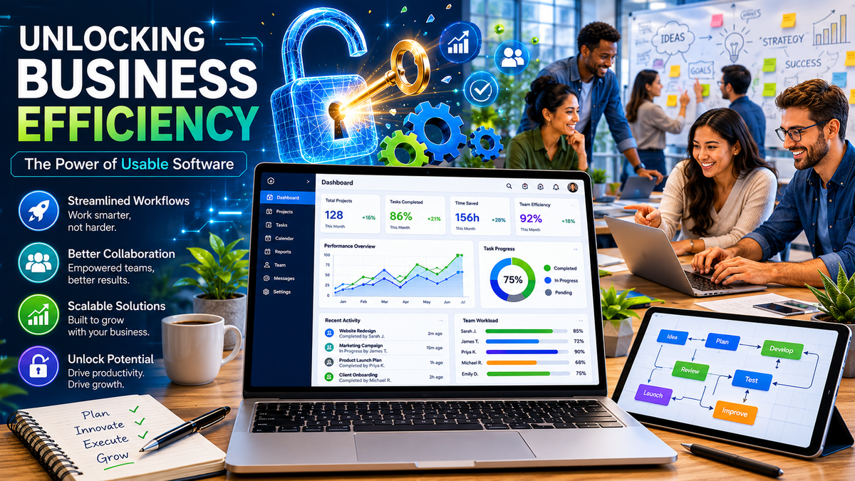 Unlocking Business Efficiency: The Power of Usable Software
