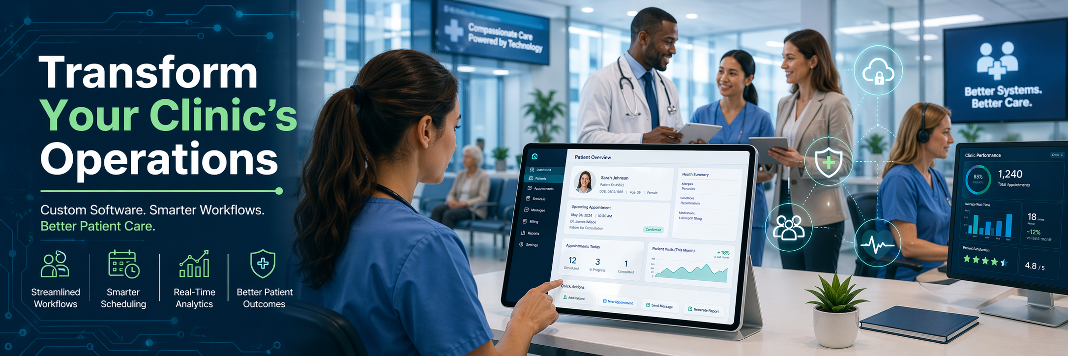 The Rise of Custom Healthcare Software: A Necessity for Clinics
