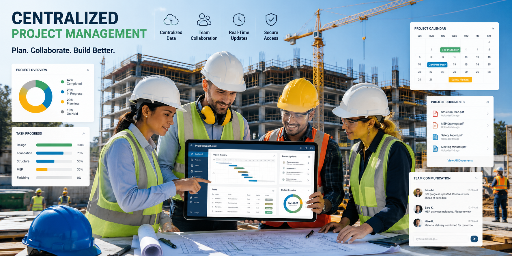 Why Centralized Project Management Boosts Construction Efficiency
