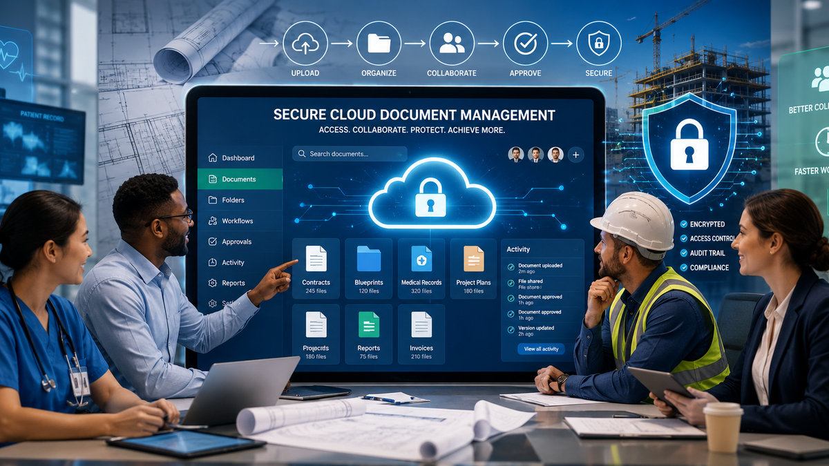 Secure Cloud Document Management for Daily Operations